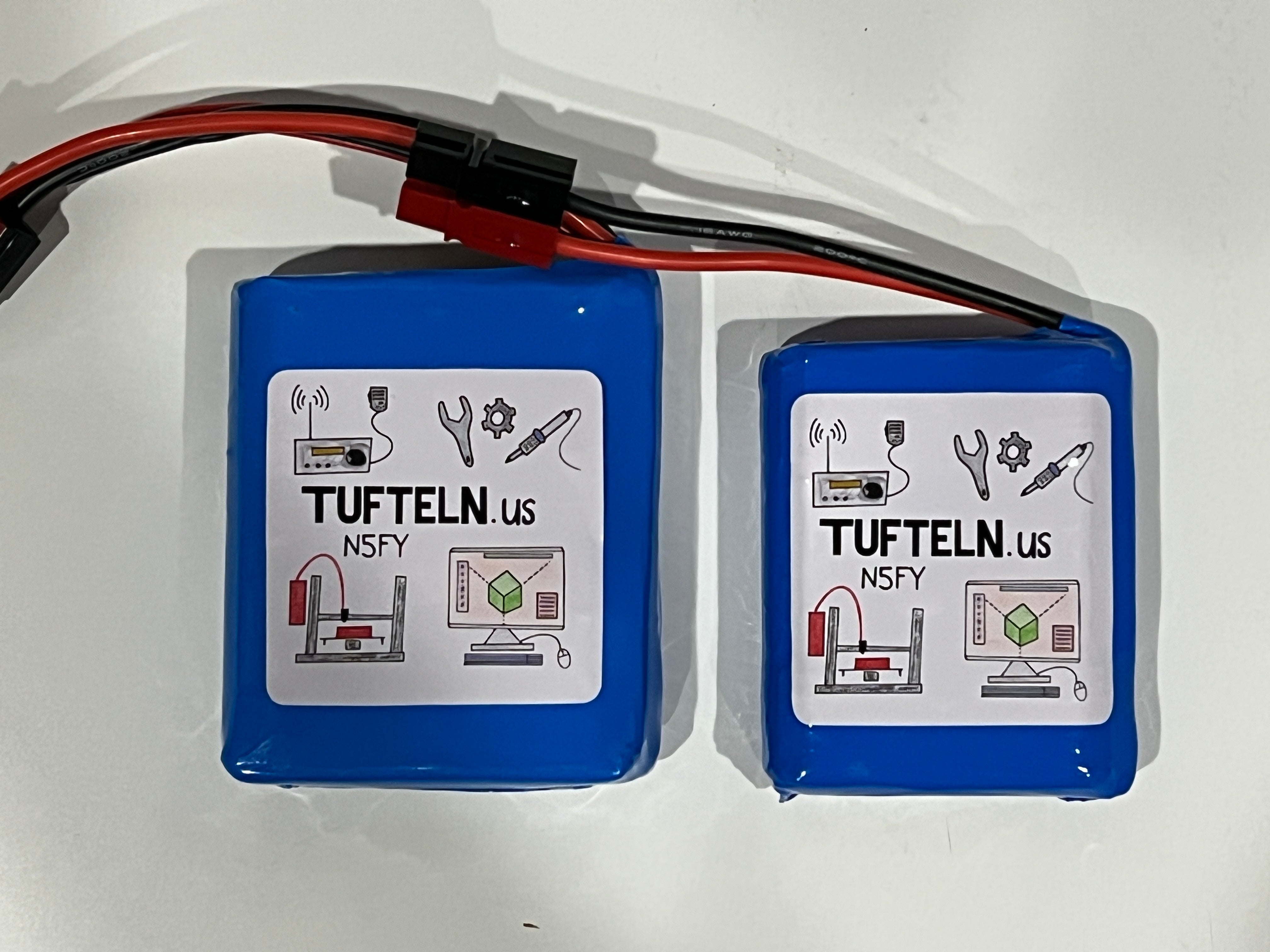 12v Lipo Battery Pack Tufteln 9633