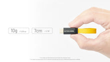 Load image into Gallery viewer, Nitecore NLink10 PD QC Fast Charging USB-C Cable with Gold-Plated Magnetic Connectors
