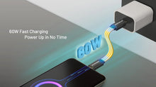 Load image into Gallery viewer, Nitecore NLink10 PD QC Fast Charging USB-C Cable with Gold-Plated Magnetic Connectors
