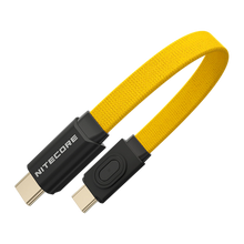 Load image into Gallery viewer, Nitecore NLink10 PD QC Fast Charging USB-C Cable with Gold-Plated Magnetic Connectors
